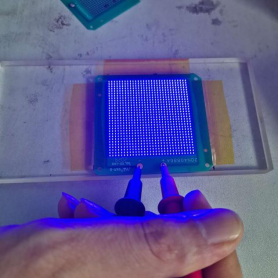 高密度MiniMicro-LED柔性显示屏