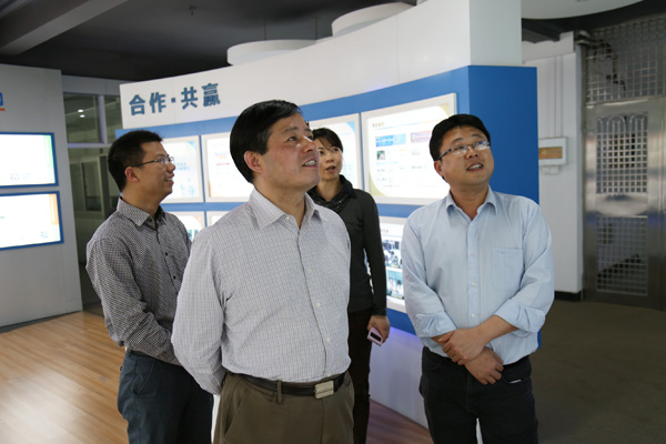 苏南中关村（江阴）科技成果转化中心一行到访科易网