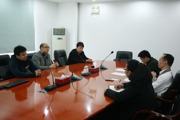 上海交通大学材料产业工程研究中心到访科易网探讨合作模式
